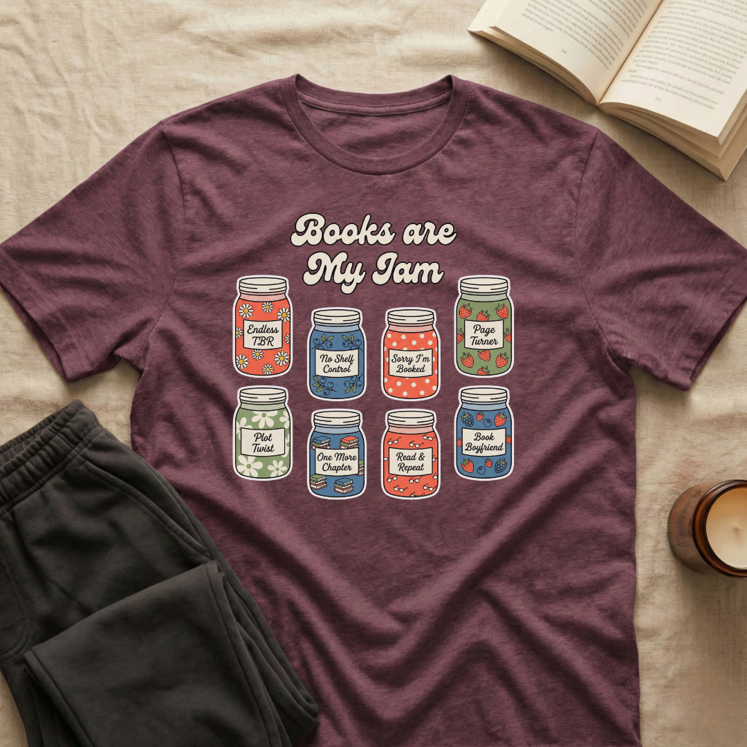 Books Are My Jam T-Shirt