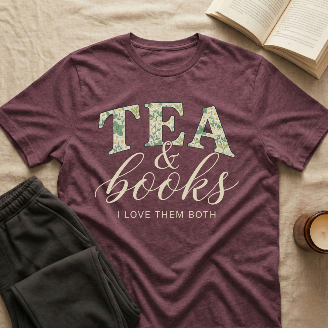 Tea And Books T-Shirt