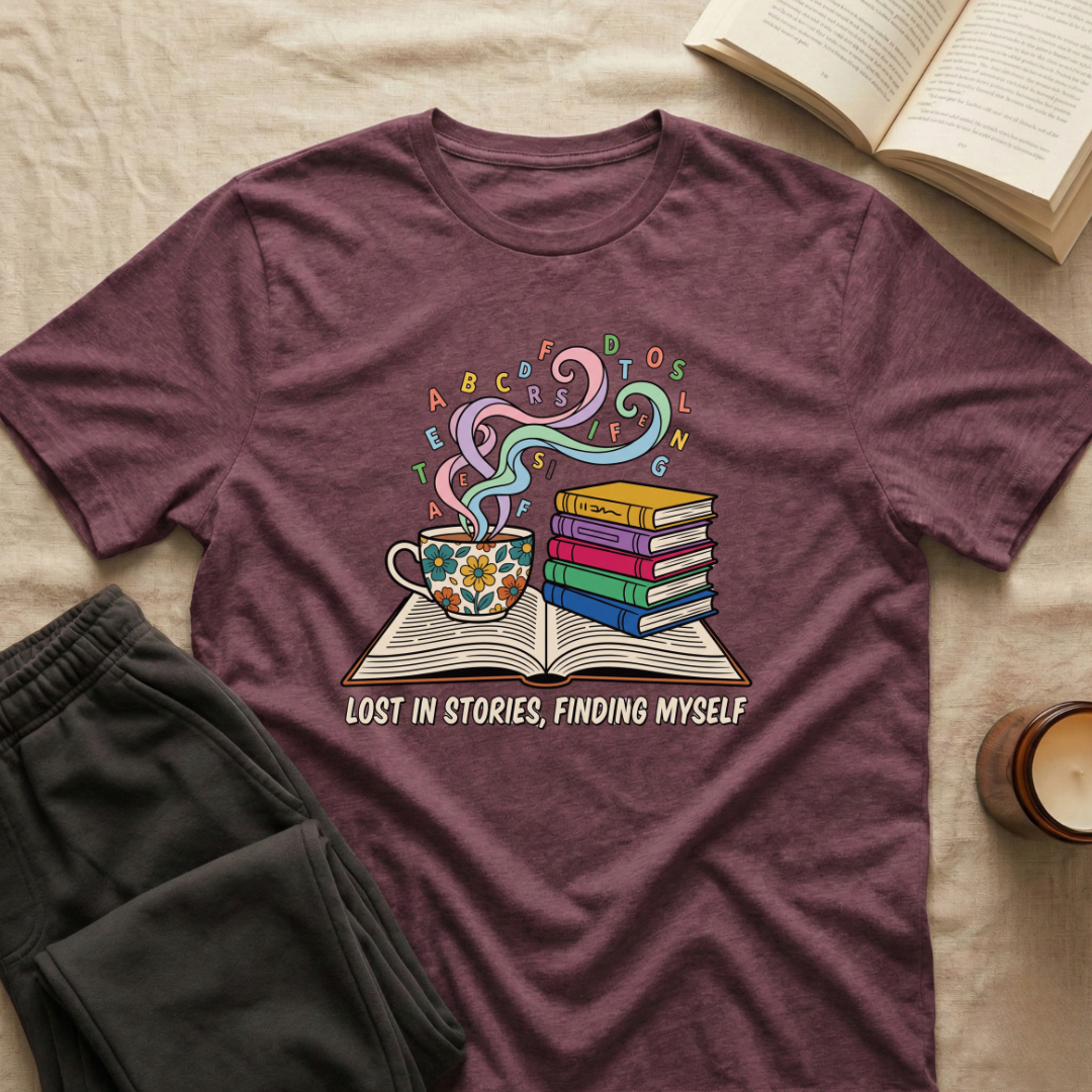 Lost In Stories Finding Myself T-Shirt