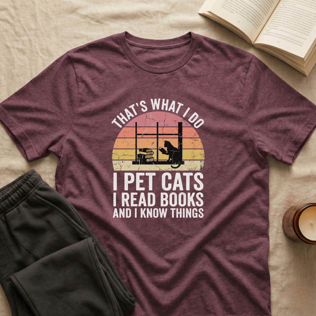That's What I Do I Pet Cats T-Shirt
