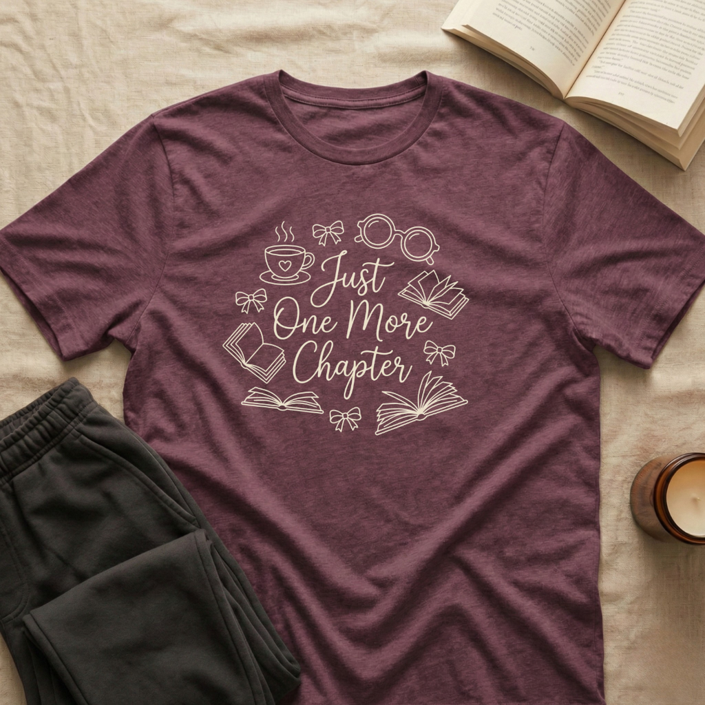 Just One More Chapter T-Shirt