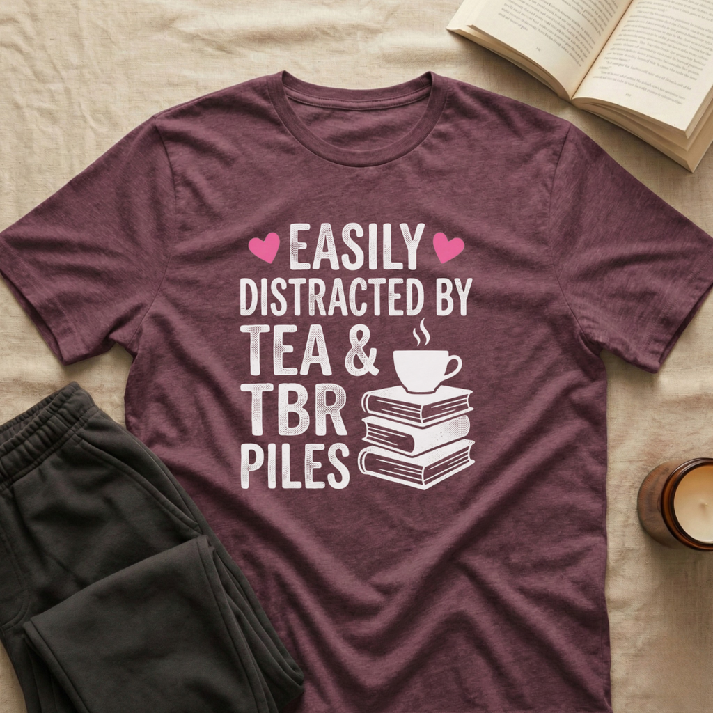 Easily Distracted By Tea & Tbr T-Shirt