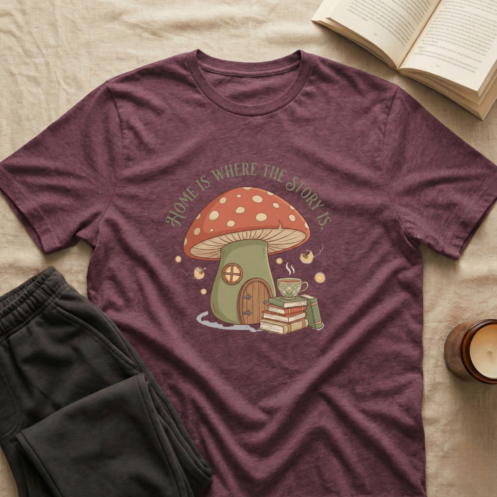 Home Is Where The Story Is T-Shirt