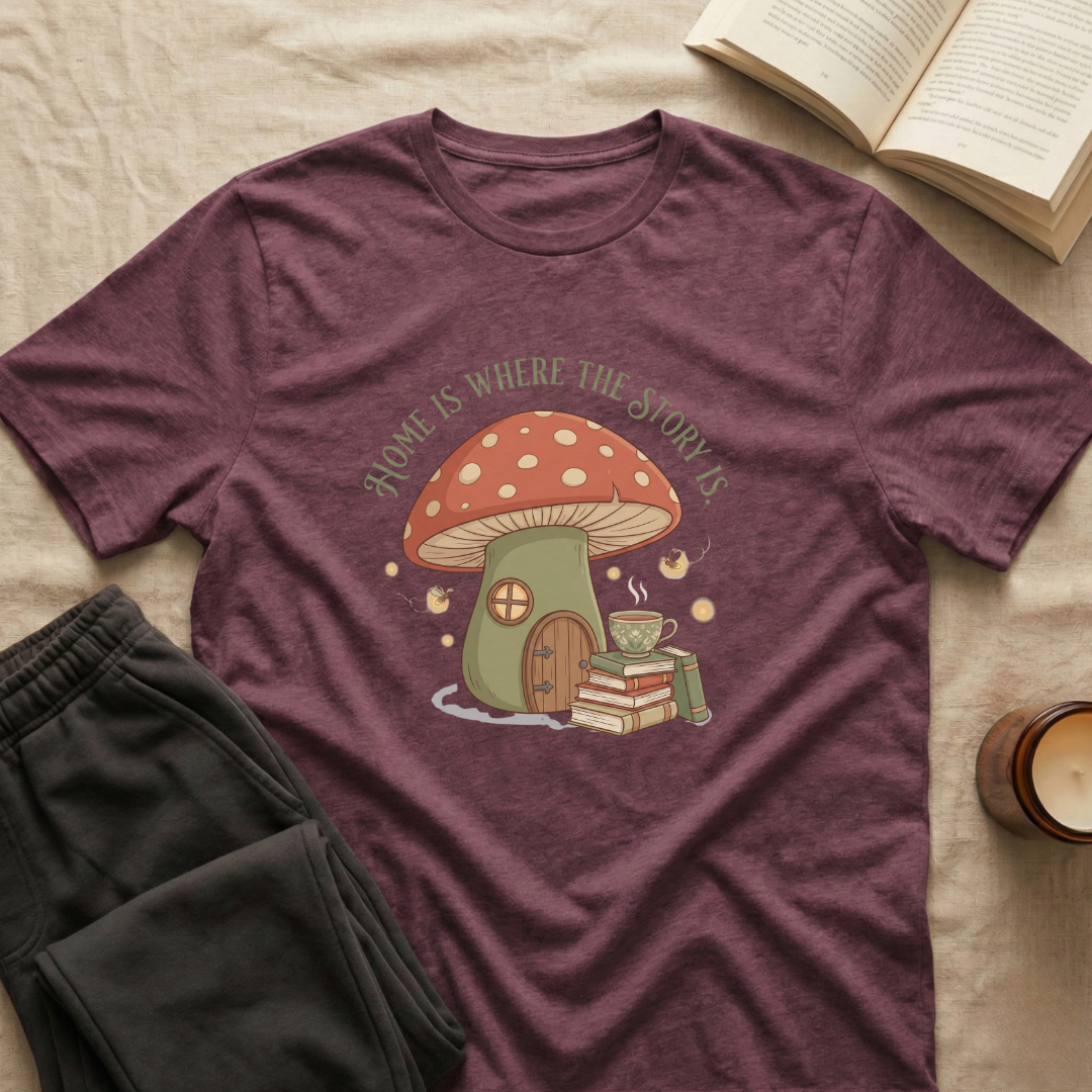 Home Is Where The Story Is T-Shirt