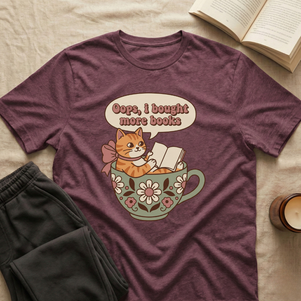 Oops I Bought More Books T-Shirt