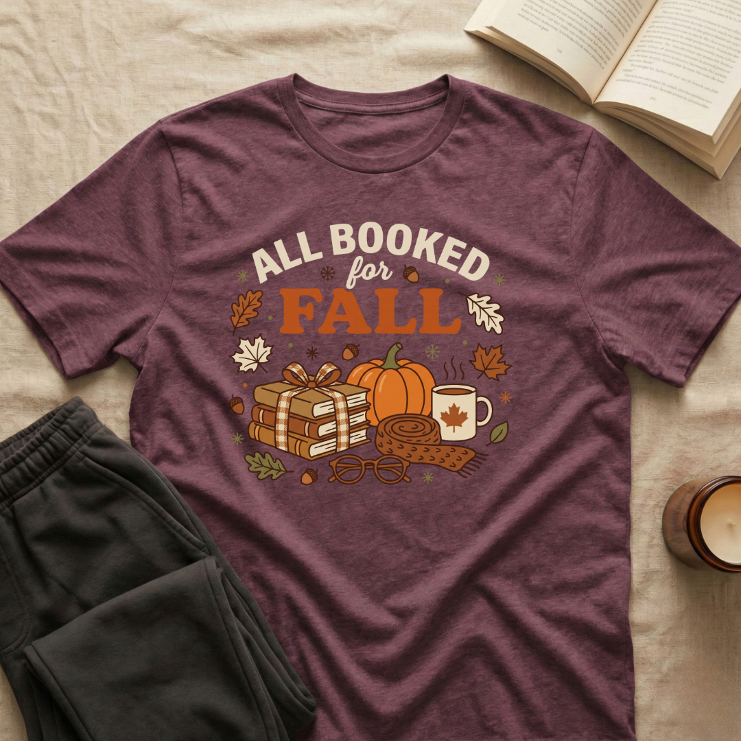 All Booked For Fall T-Shirt
