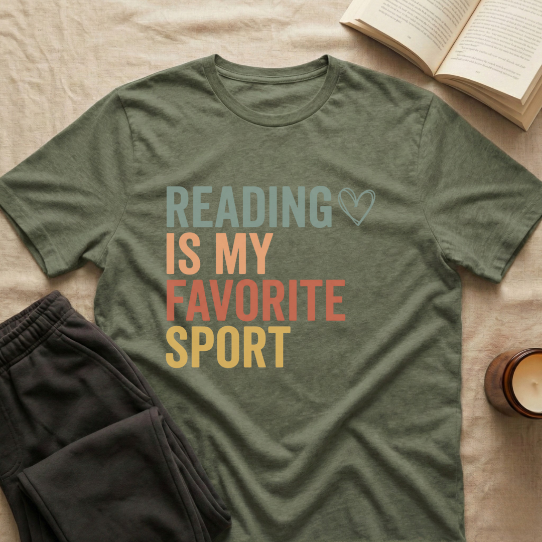 Reading Is My Favorite Sport T-Shirt