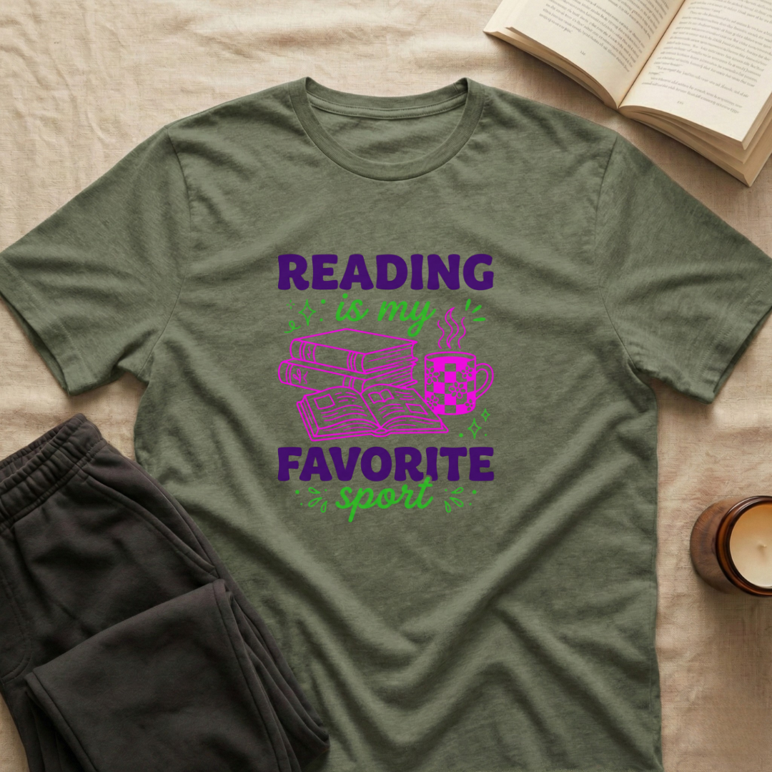 Reading Is My Favorite Sport T-Shirt