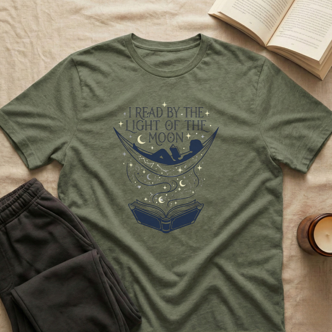 I Read By The Light Of The Moon T-Shirt