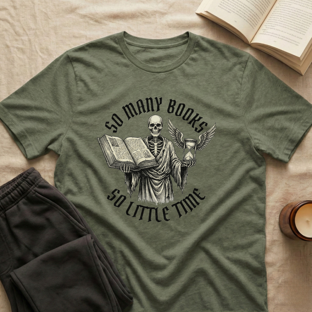 So Many Books So Little Time T-Shirt