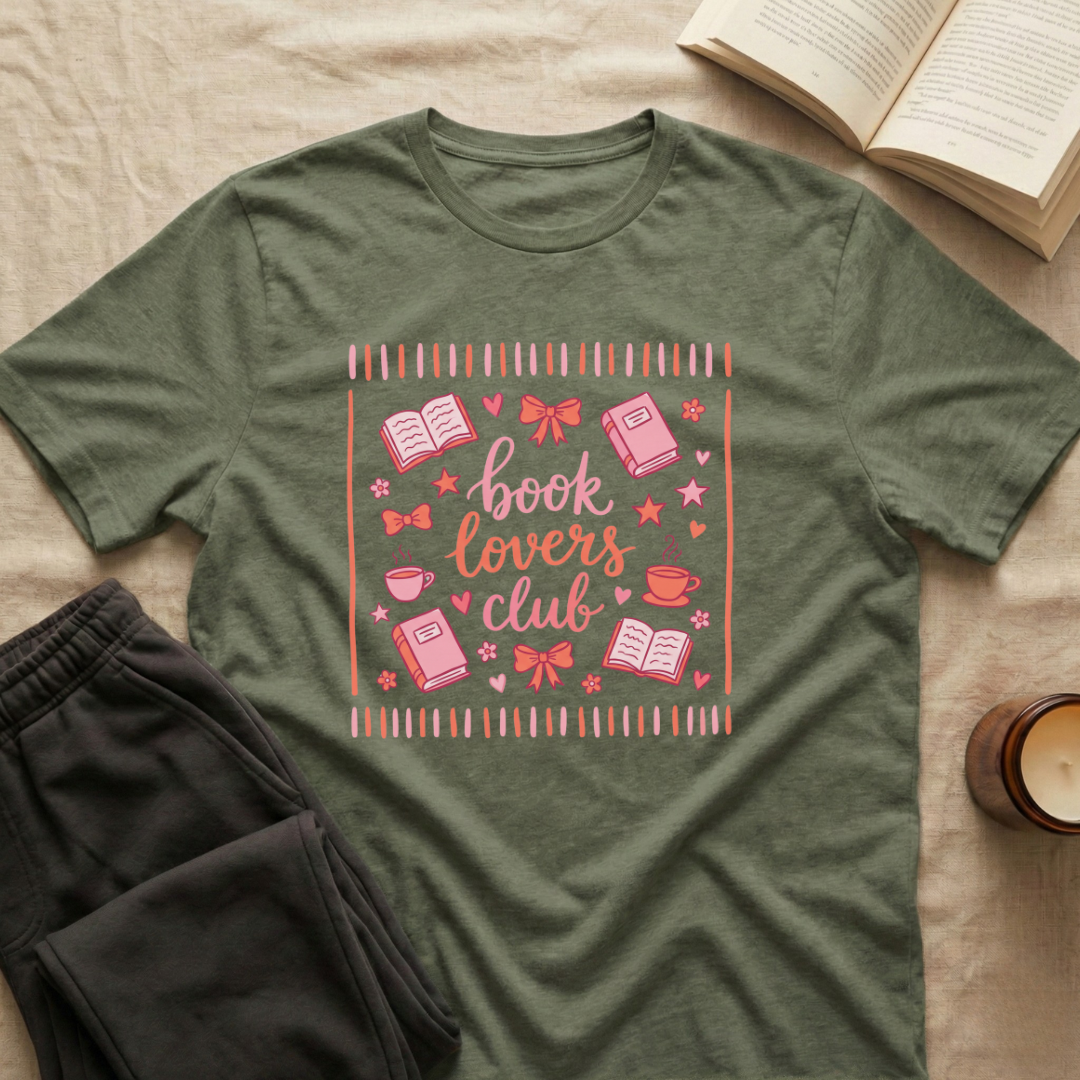 Book Lovers Club T-Shirt