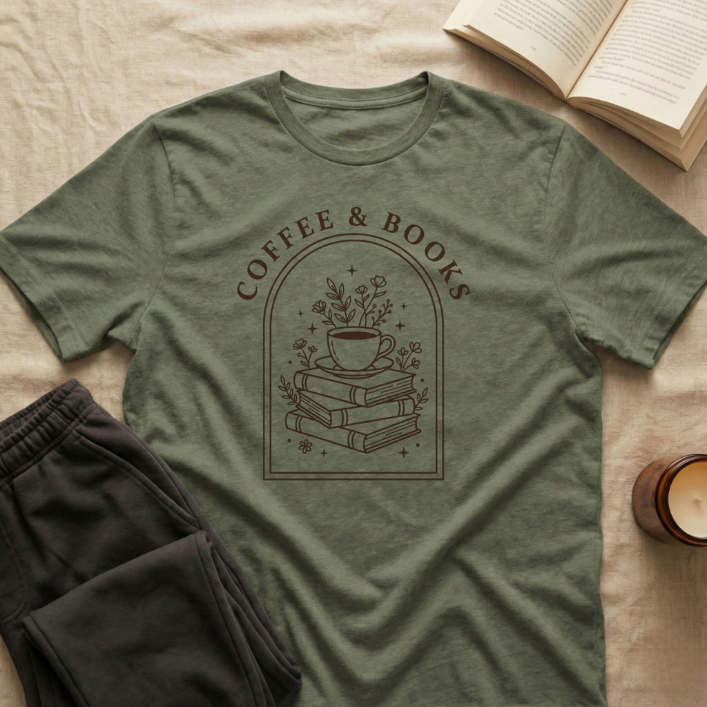 Coffee & Books T-Shirt