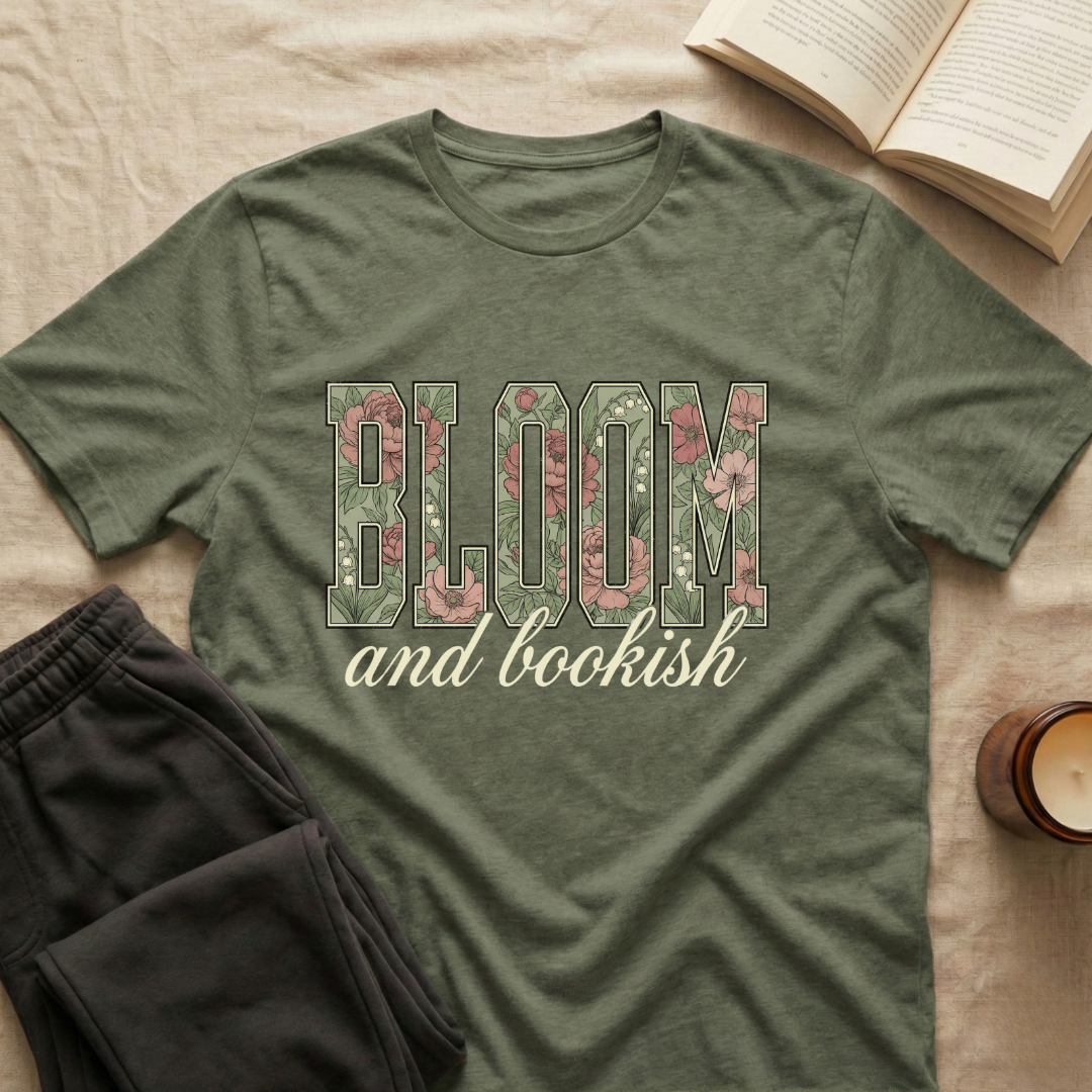 Bloom And Bookish T-Shirt