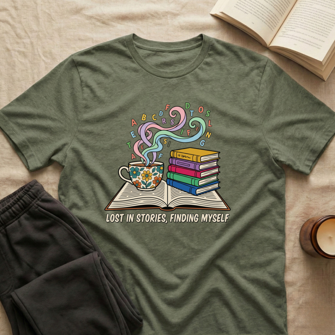 Lost In Stories Finding Myself T-Shirt