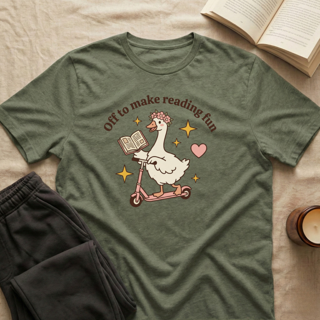 Off To Make Reading Fun T-Shirt