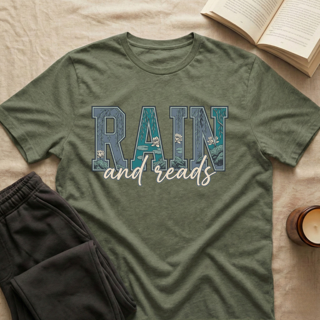 Rain And Reads T-Shirt
