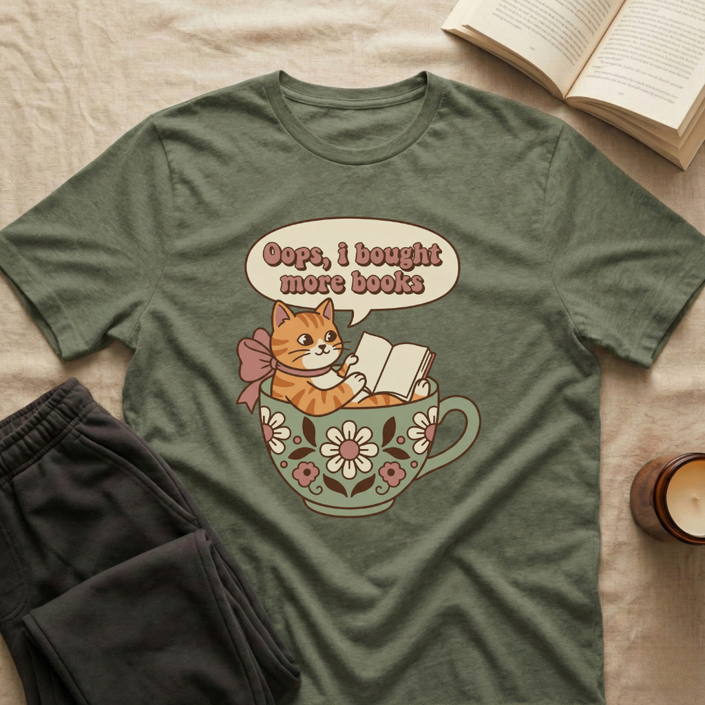 Oops I Bought More Books T-Shirt