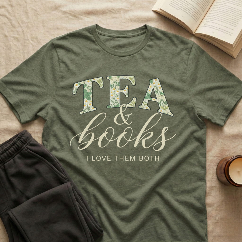 Tea And Books T-Shirt