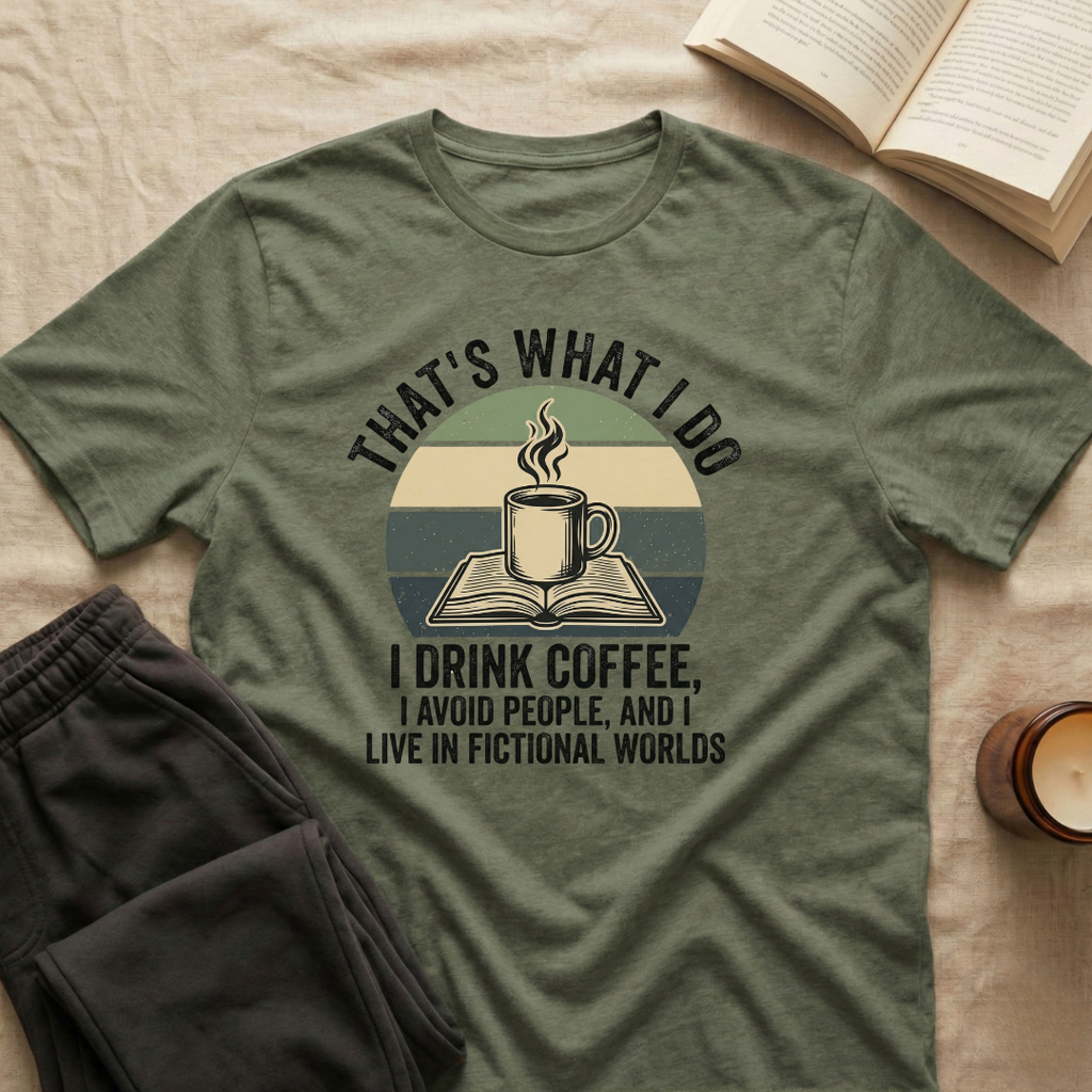 That's What I Do I Drink Coffee T-Shirt