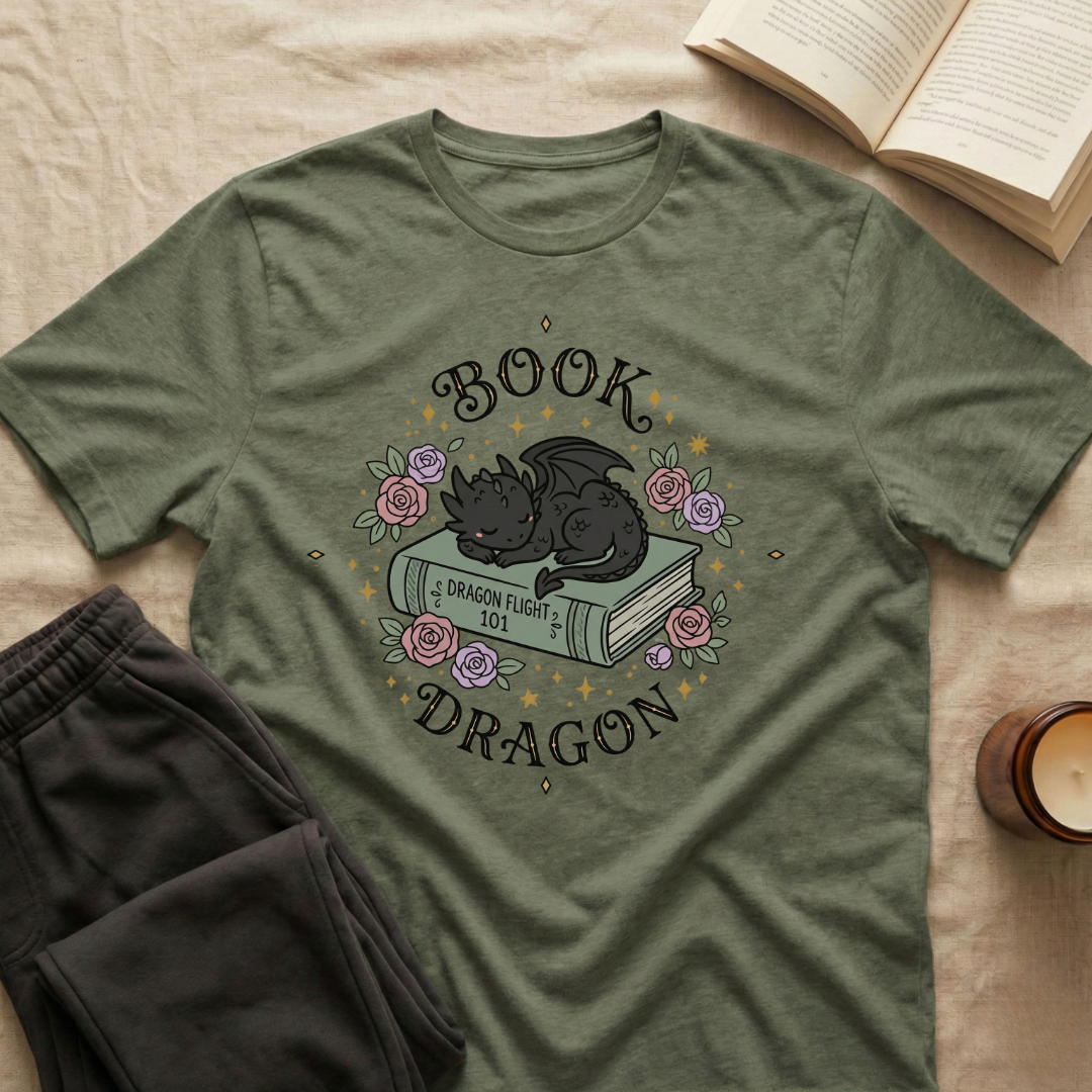 Book Dragon T-Shirt