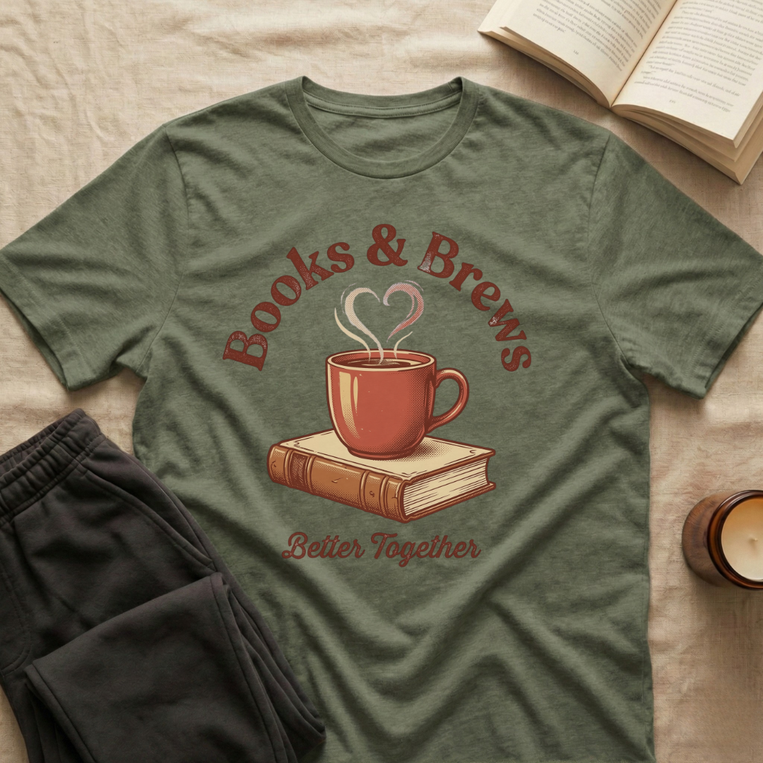 Books And Brews T-Shirt