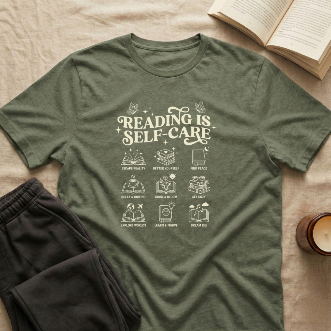 Reading Is Self-Care T-Shirt
