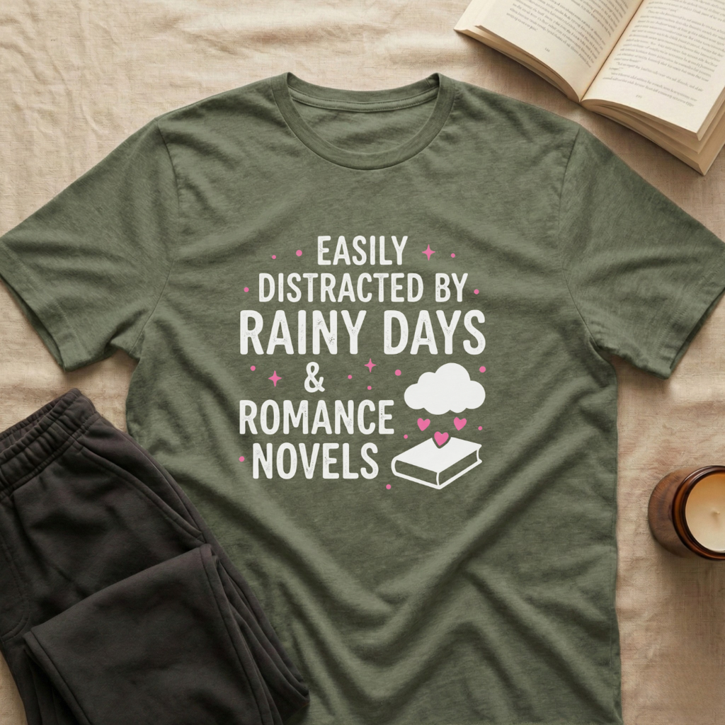 Easily Distracted By Rainy Days T-Shirt