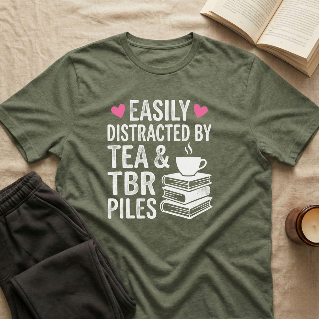Easily Distracted By Tea & Tbr T-Shirt