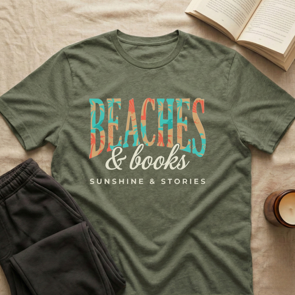 Beaches & Books T-Shirt