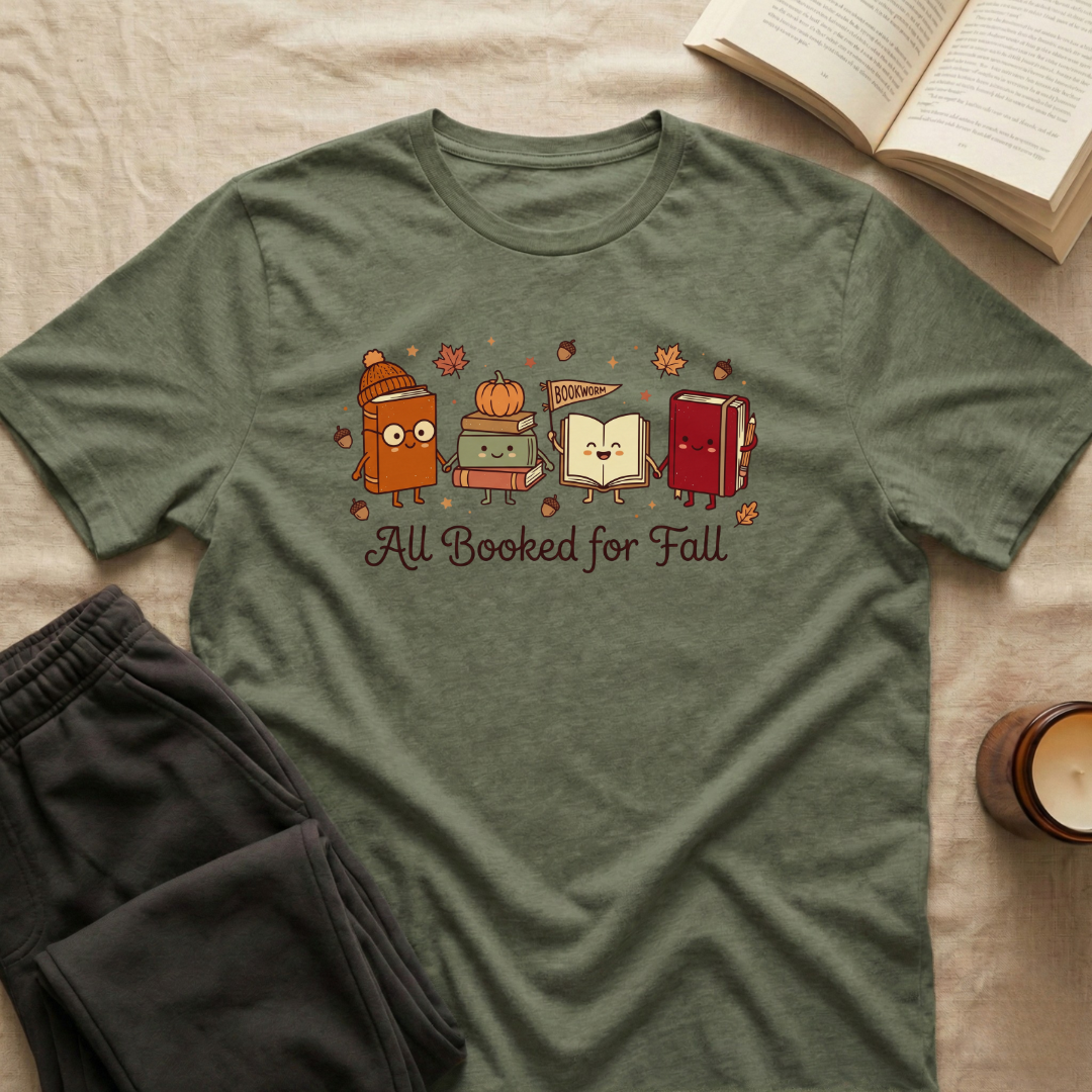 All Booked For Fall T-Shirt