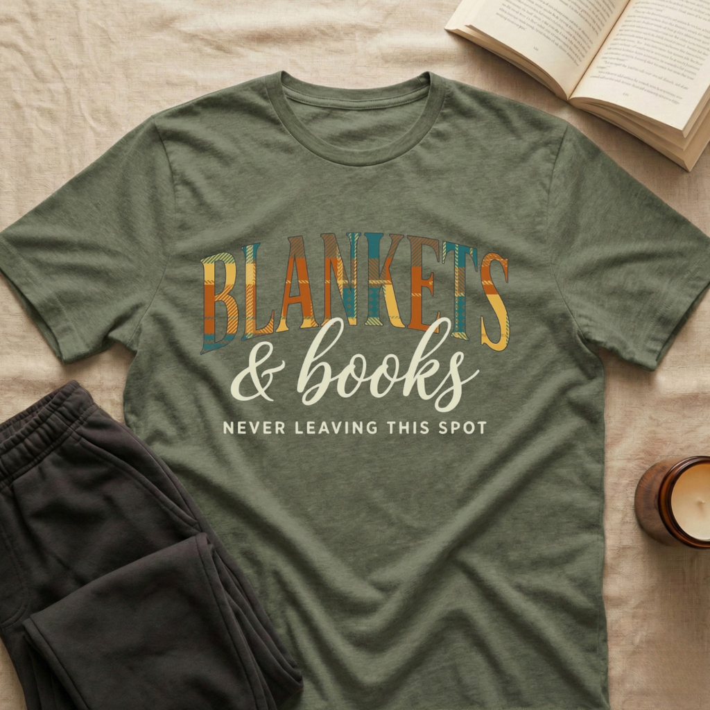 Blankets & Books T-Shirt