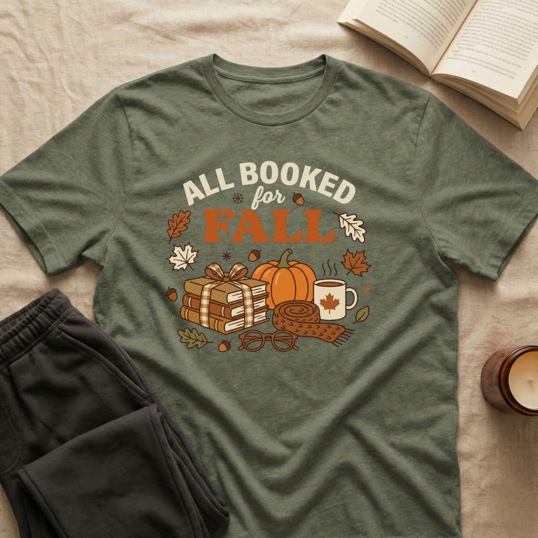 All Booked For Fall T-Shirt