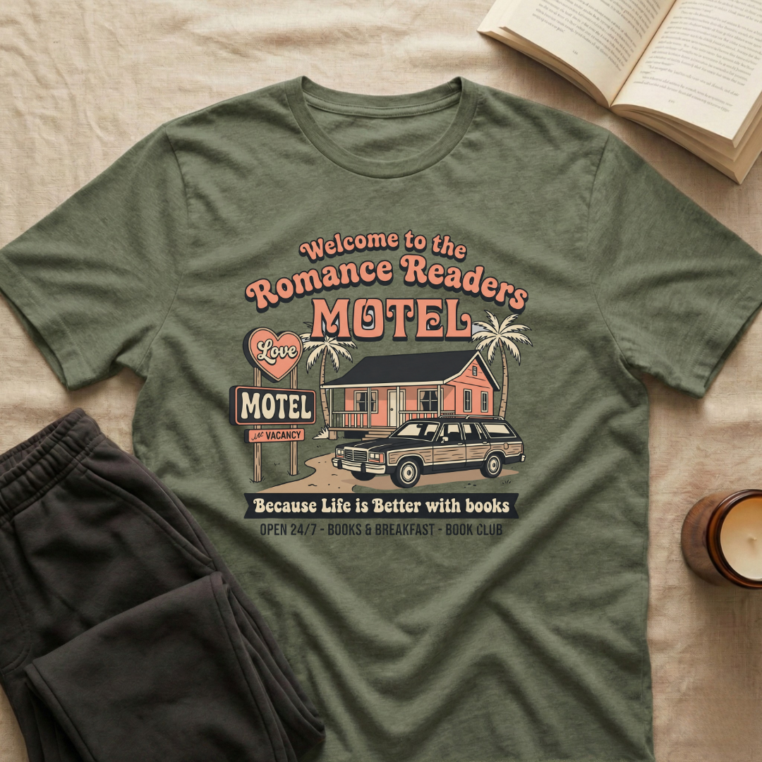 Romannce Readers Motel T-Shirt