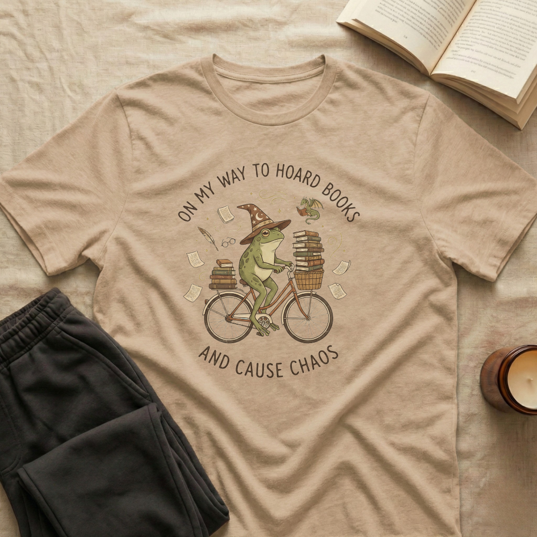 On My Way To Hoard Books T-Shirt