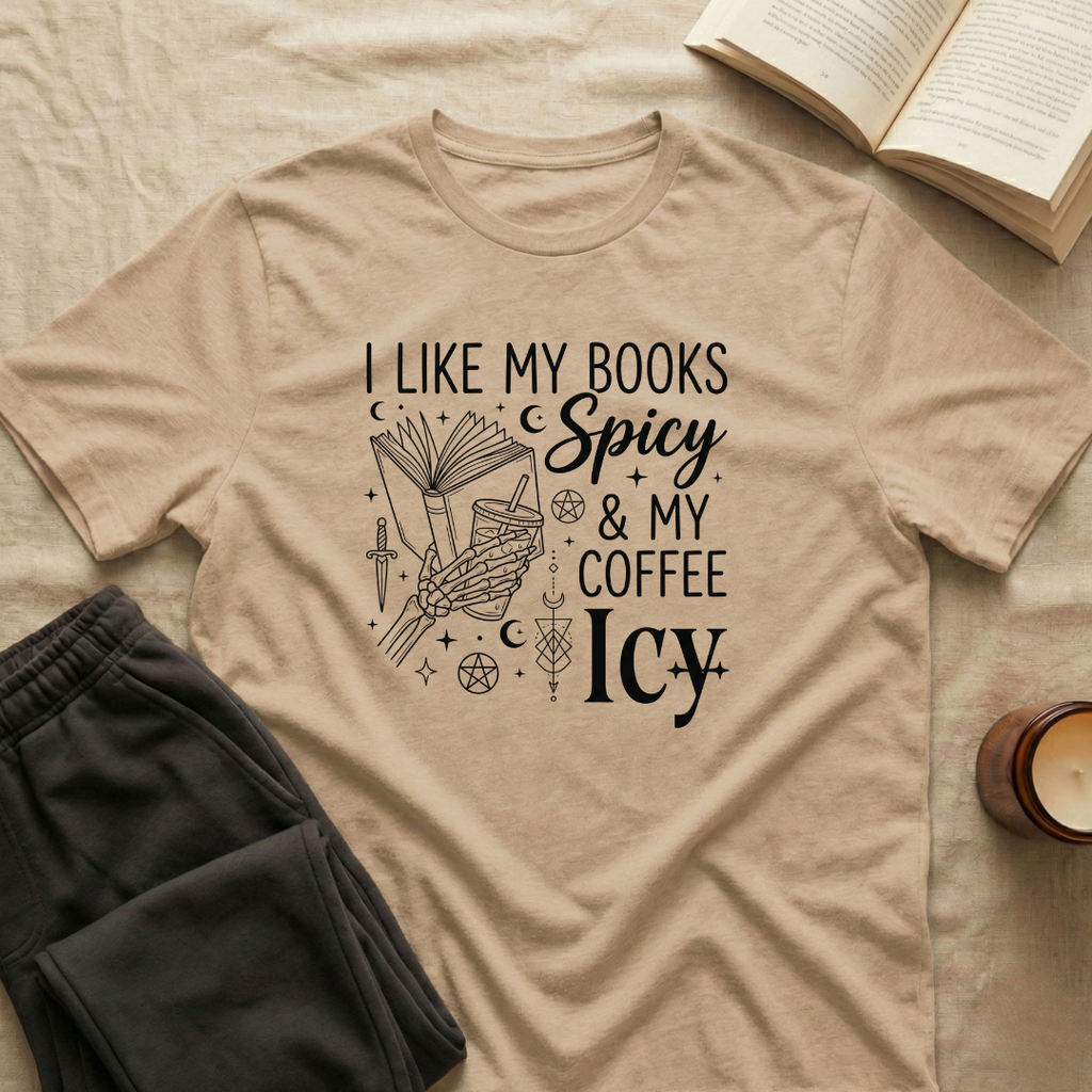 I Like My Books Spicy T-Shirt