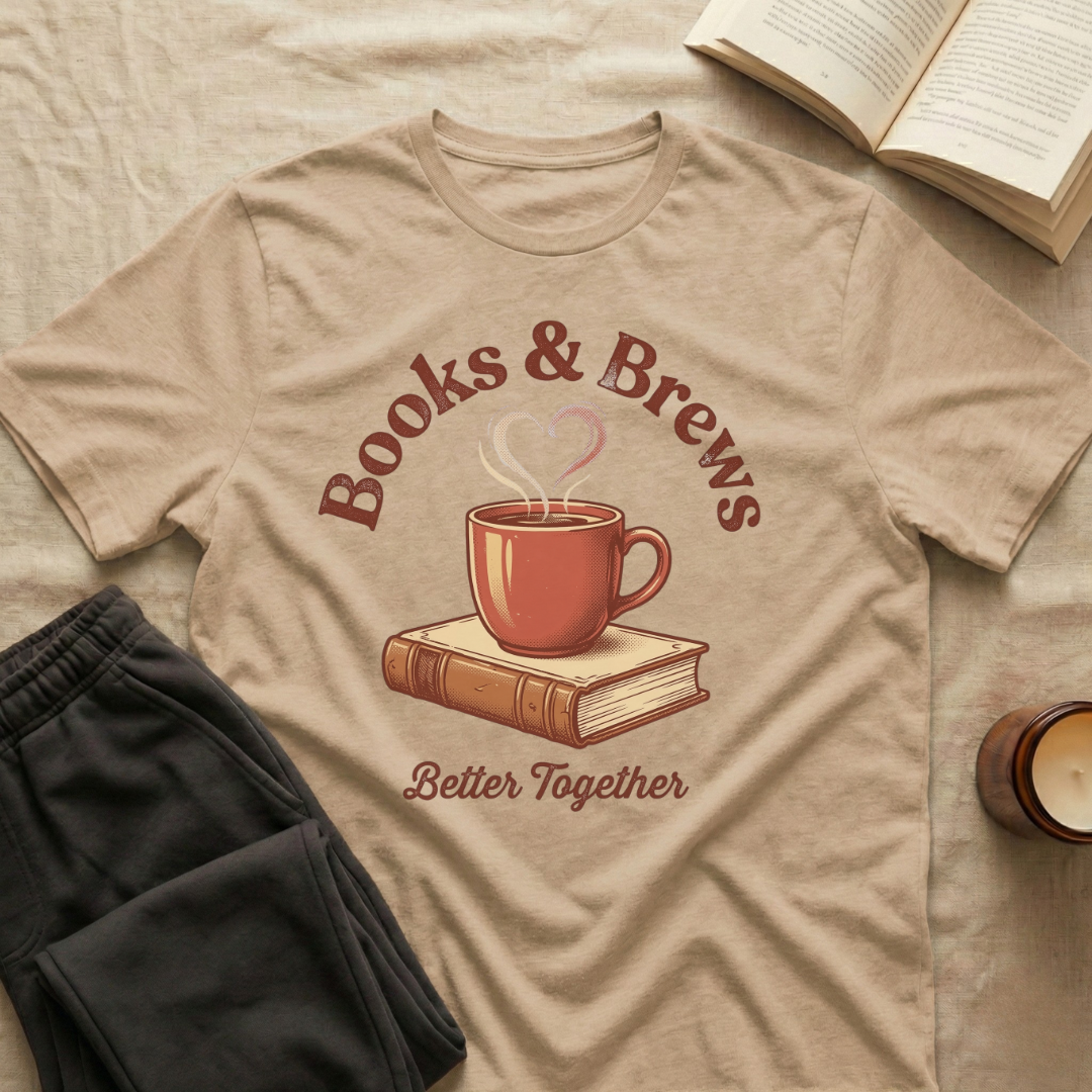 Books And Brews T-Shirt