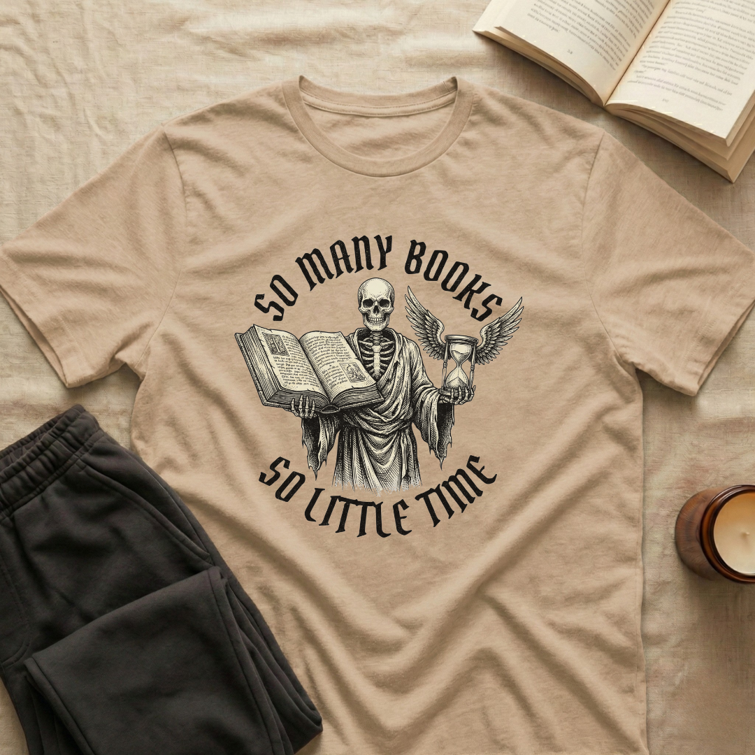 So Many Books So Little Time T-Shirt