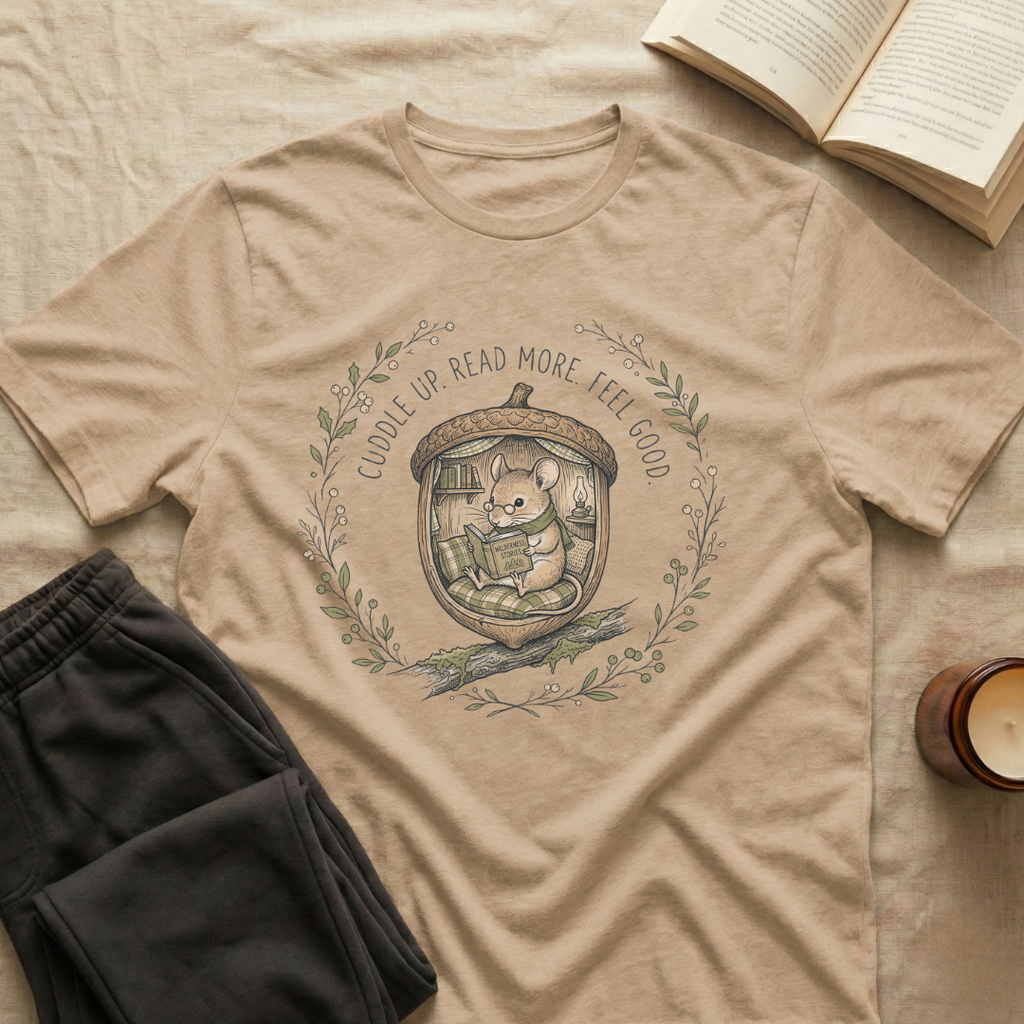 Cuddle Up Read More T-Shirt