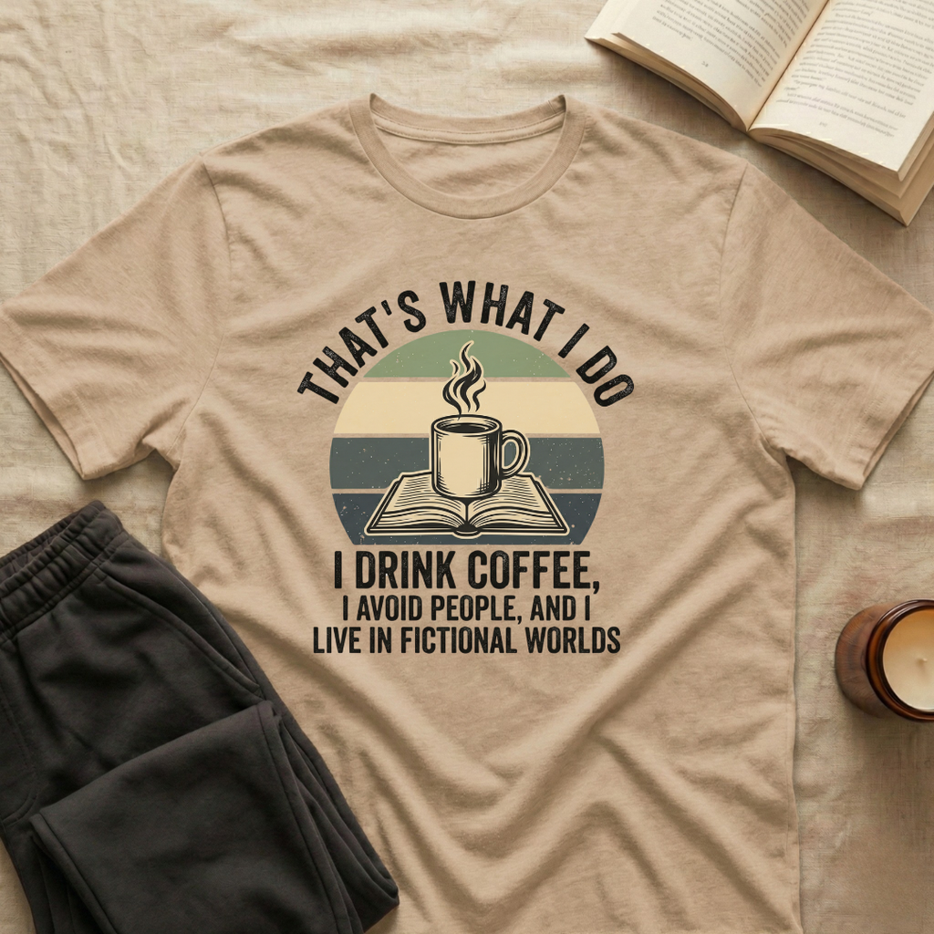 That's What I Do I Drink Coffee T-Shirt