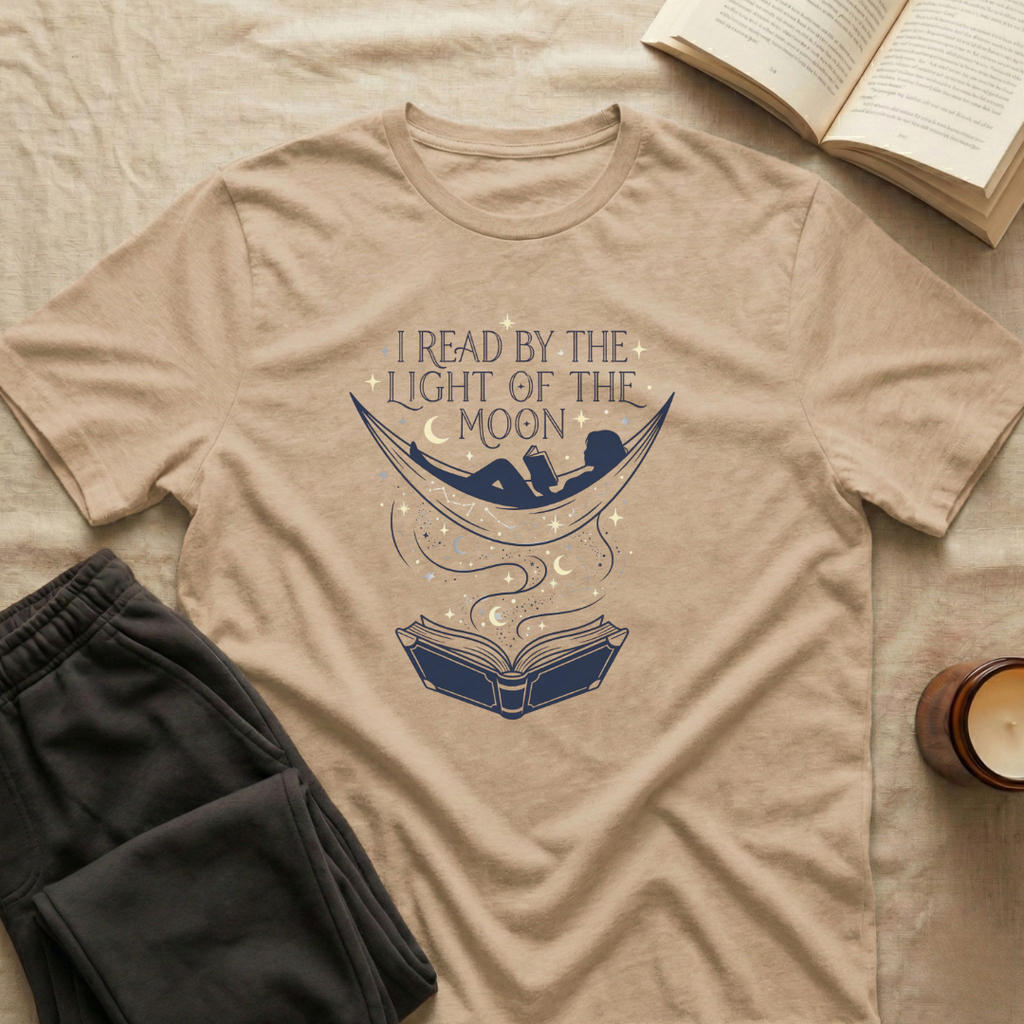 I Read By The Light Of The Moon T-Shirt
