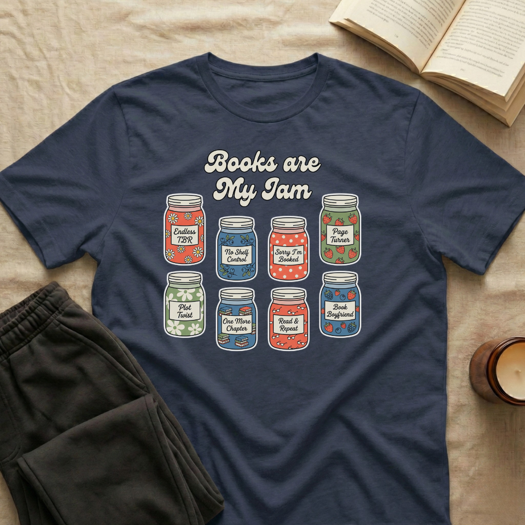 Books Are My Jam T-Shirt