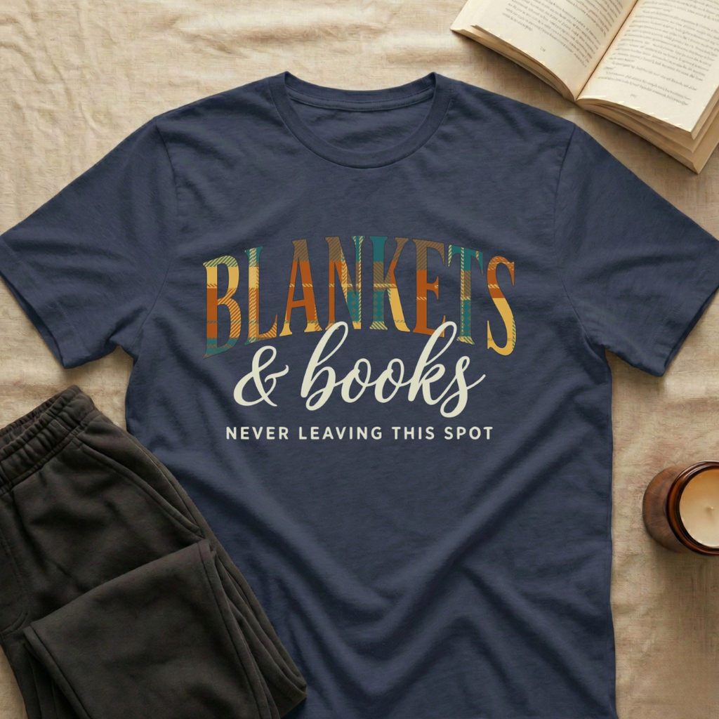 Blankets & Books T-Shirt
