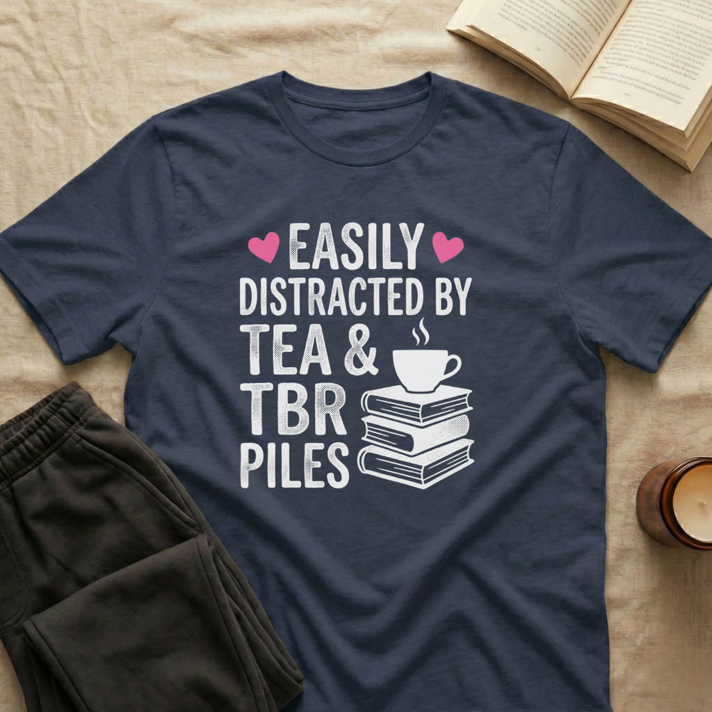 Easily Distracted By Tea & Tbr T-Shirt