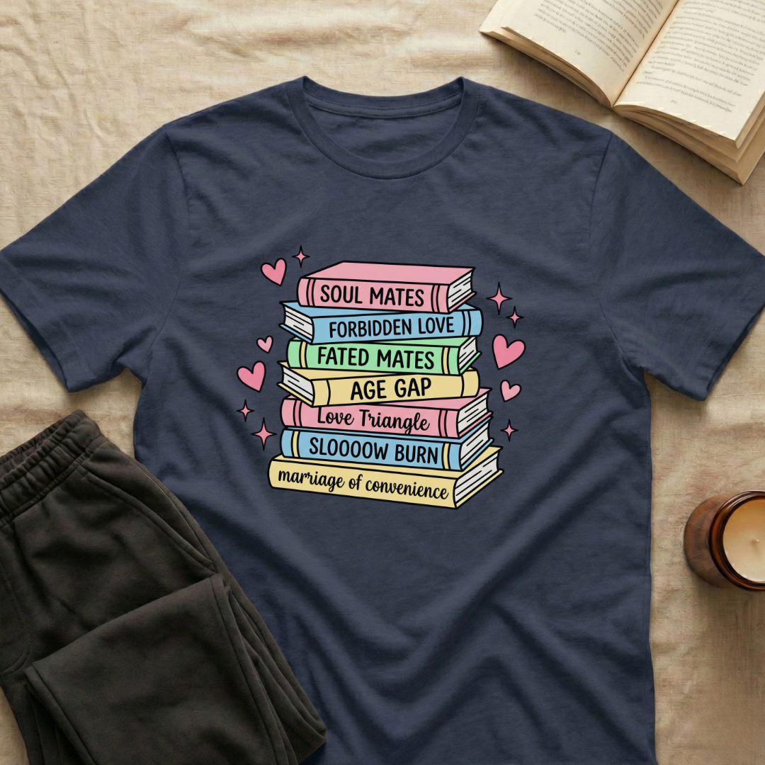 Stack of Books T-Shirt