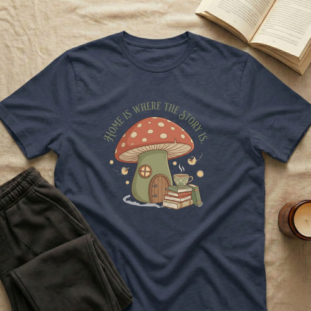 Home Is Where The Story Is T-Shirt