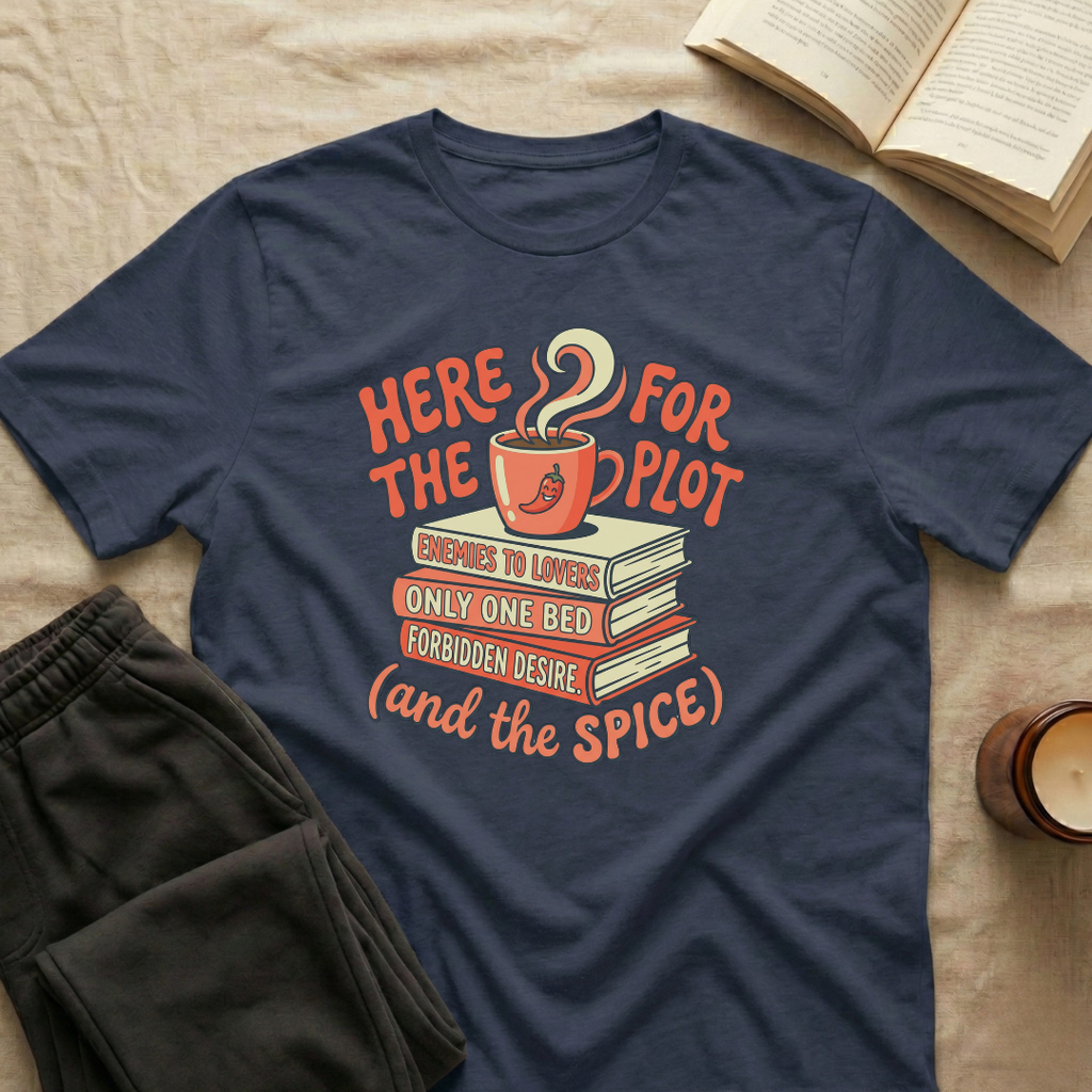 Here For The Plot T-Shirt