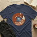 The Library Is Calling T-Shirt in Navy