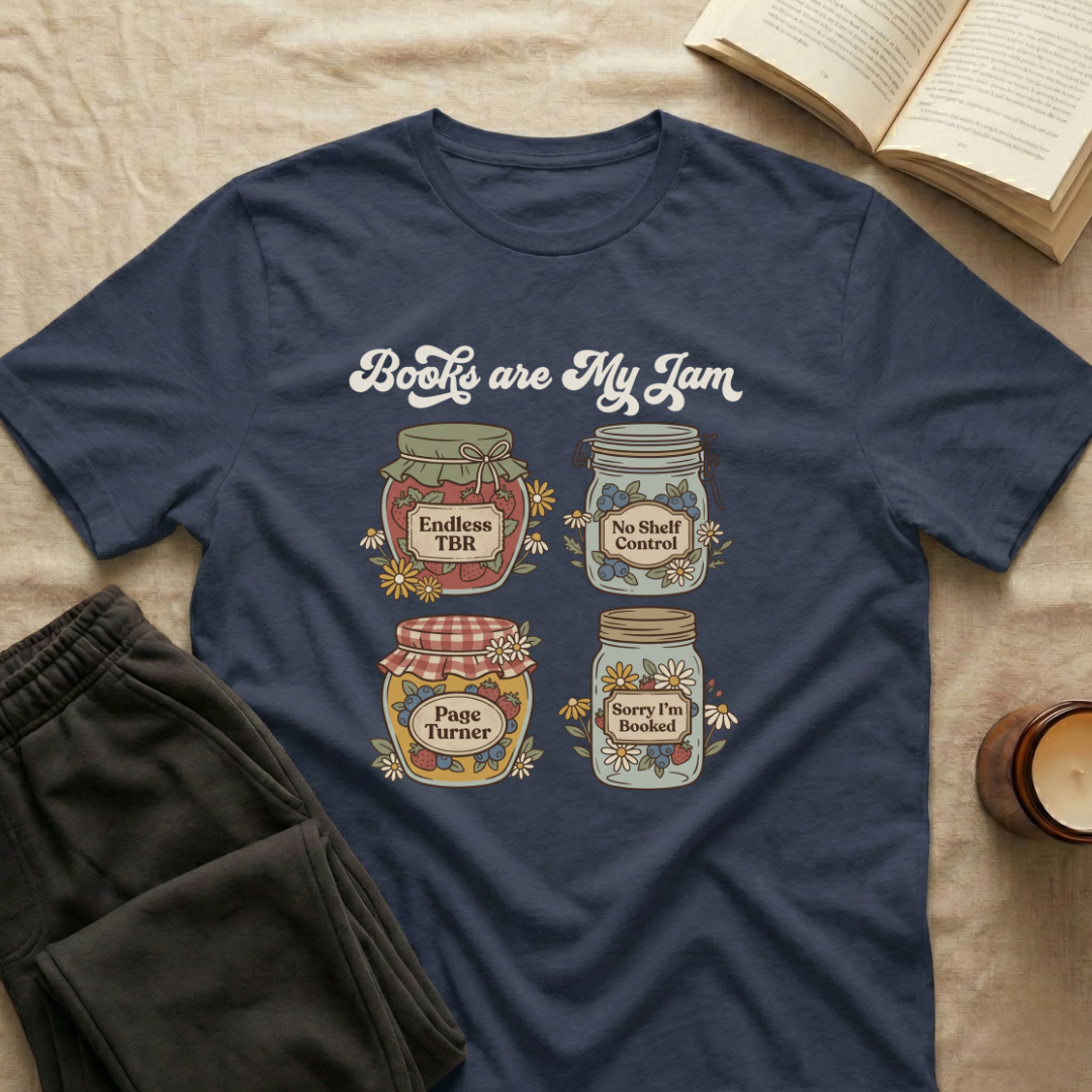 Books Are My Jam T-Shirt