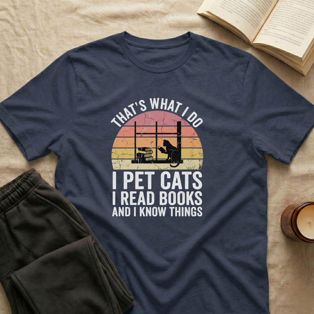 That's What I Do I Pet Cats T-Shirt