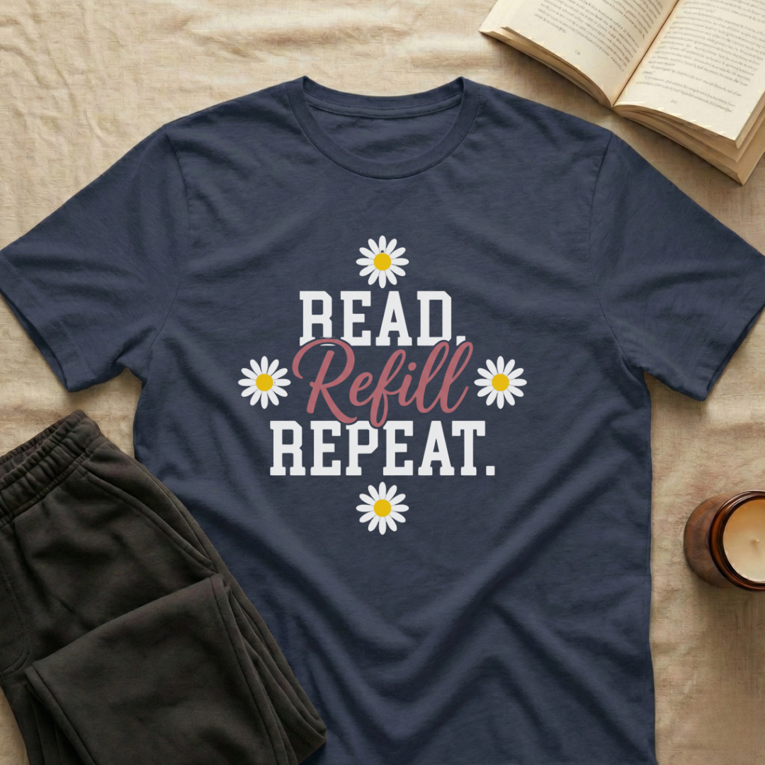 Read Refill Repeat T-Shirt